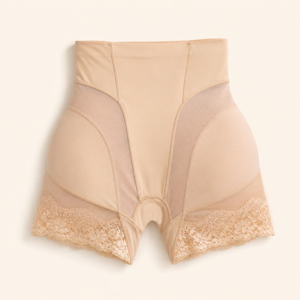 Cuties Shapewear padded shaping shorts in Soft Nude